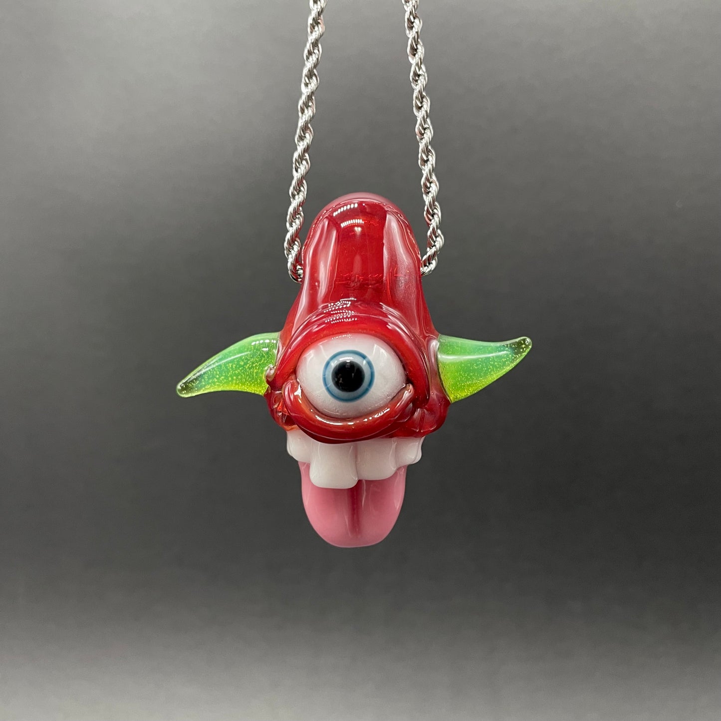 Licky McOneEye glass pendant