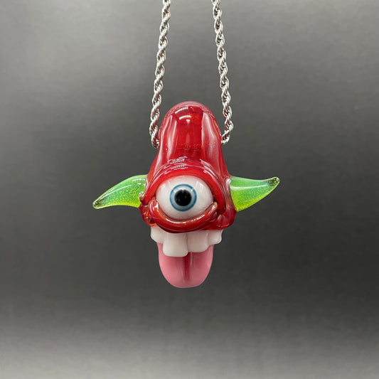 Licky McOneEye glass pendant