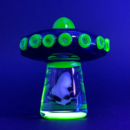 Alien abduction pendant (cow)