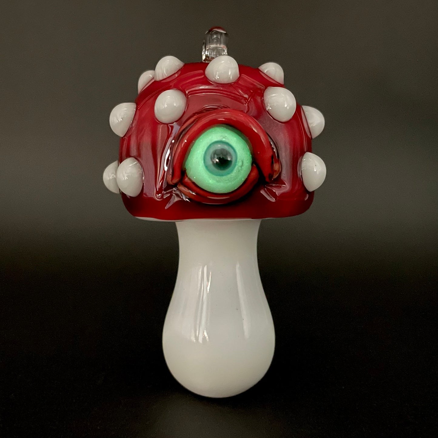 Cyclops mushroom ornament