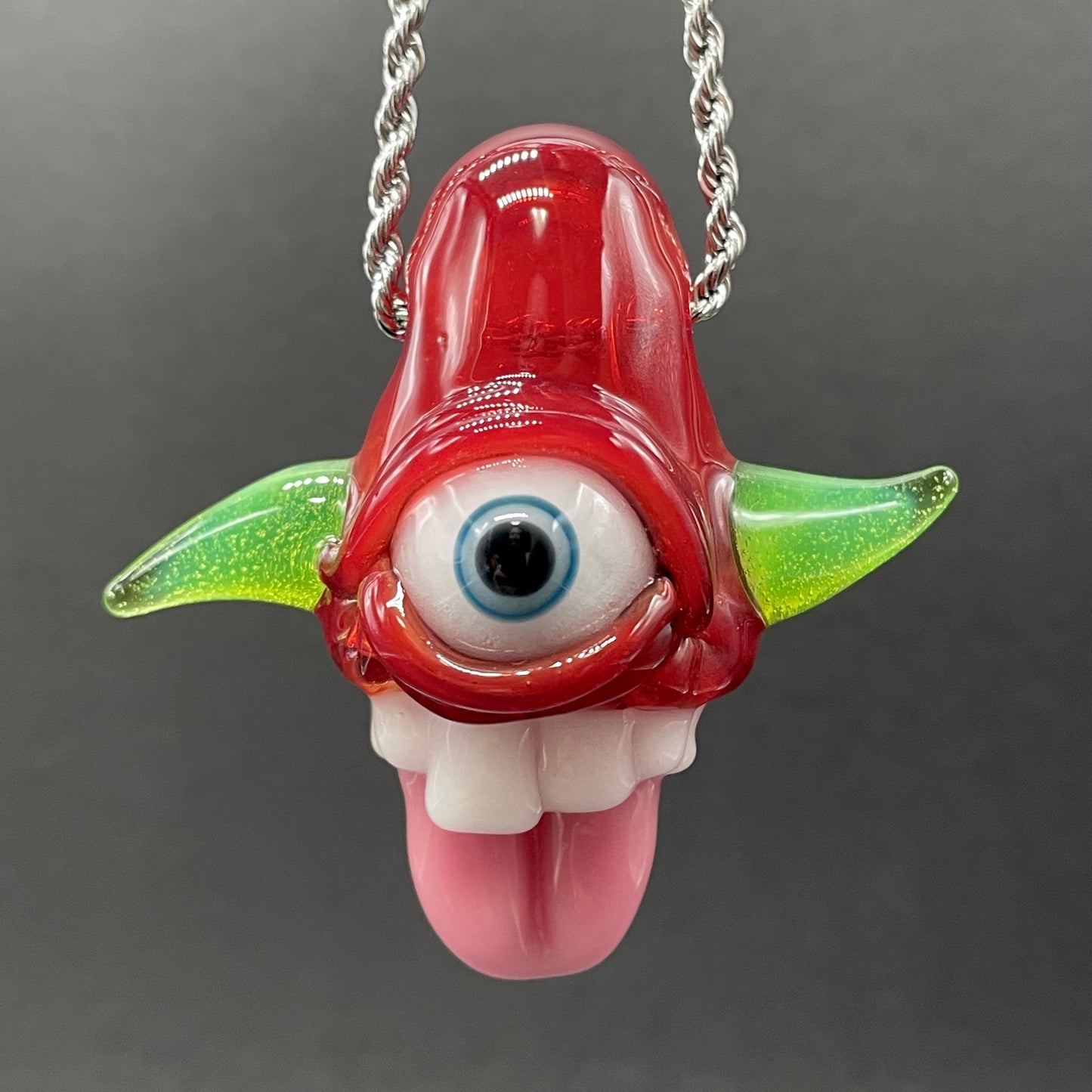 Licky McOneEye glass pendant