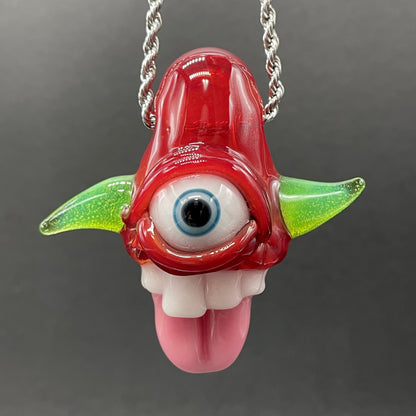Licky McOneEye glass pendant