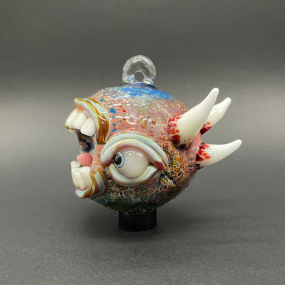 Screaming cyclops ornament