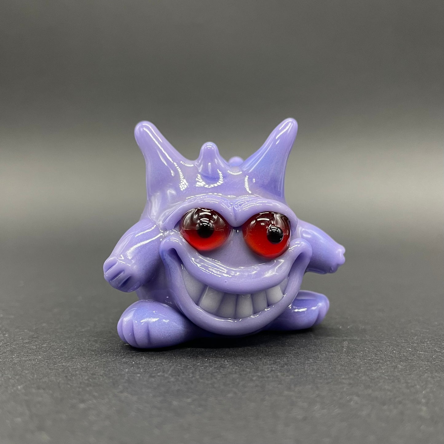 Gengar Pokémon glass pendant