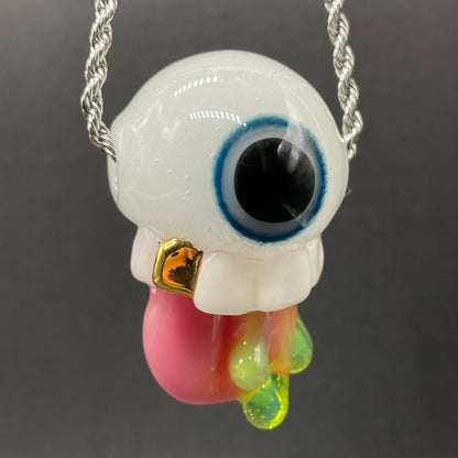 Glow in the dark eye pendant