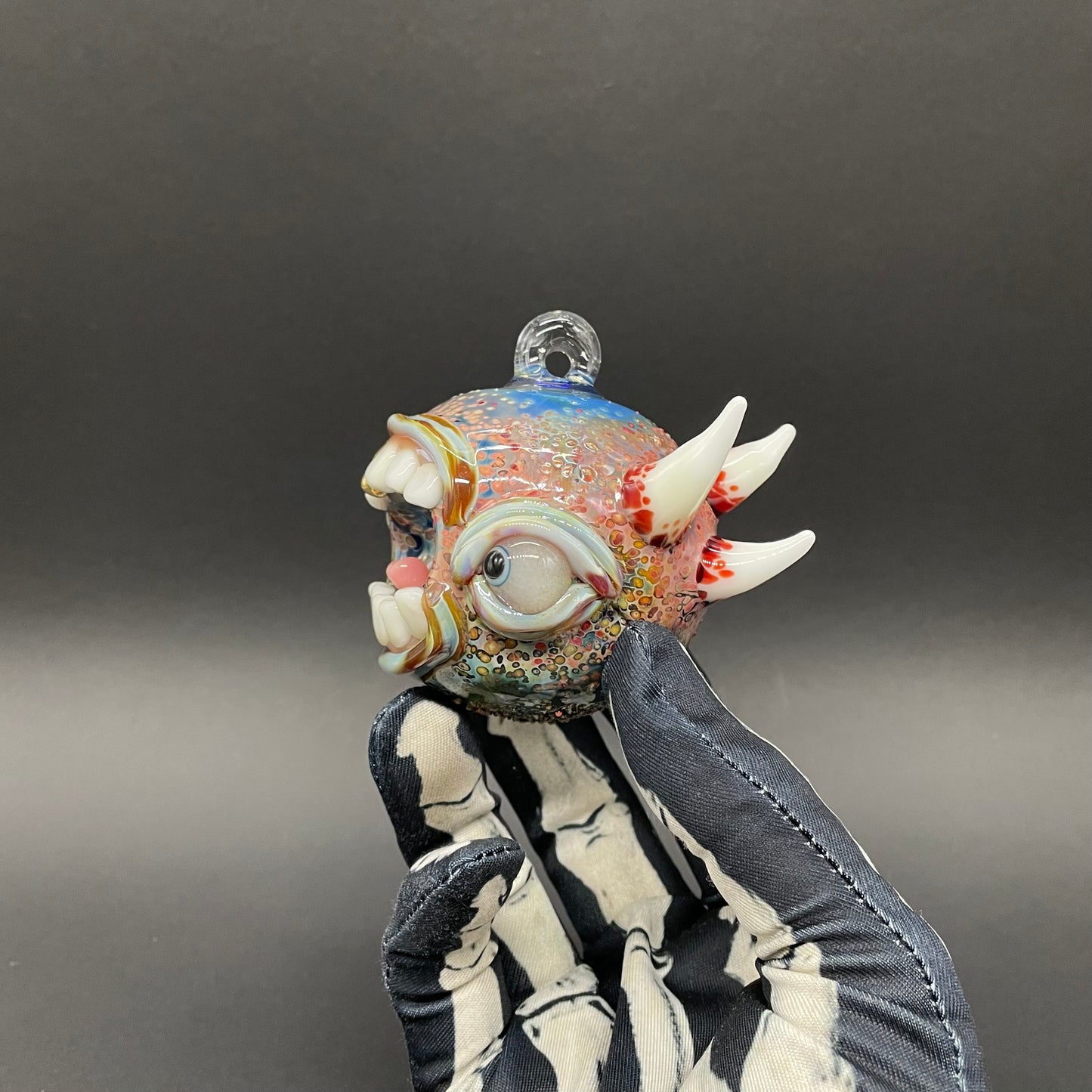 Screaming cyclops ornament