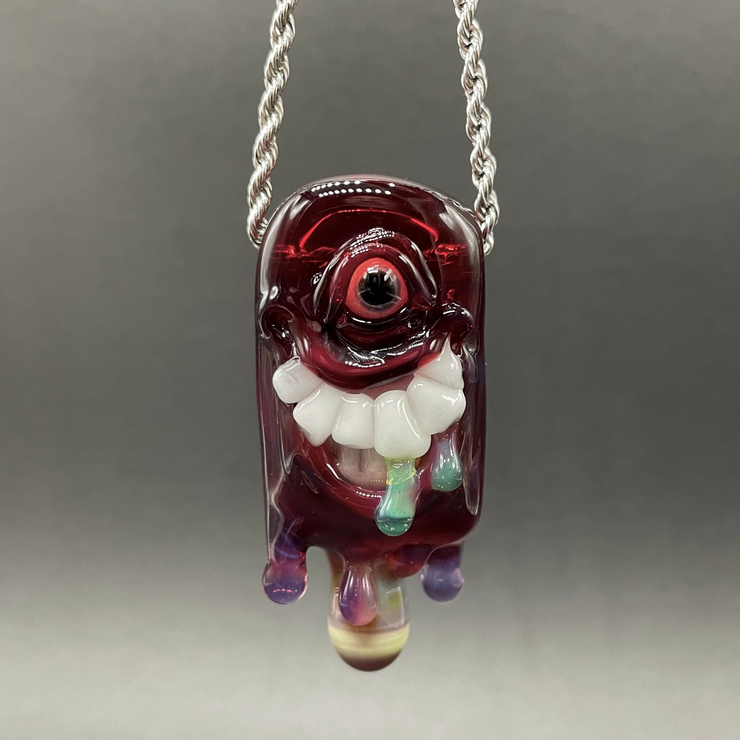 Drippy popsicle pendant