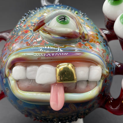 Eye stalk monster ornament