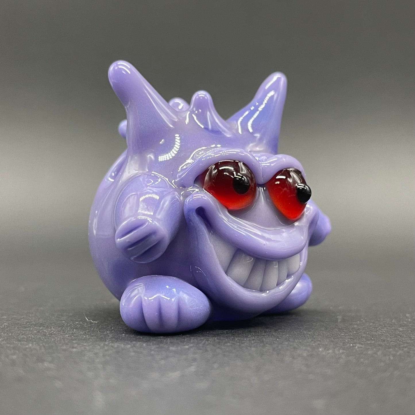 Gengar Pokémon glass pendant