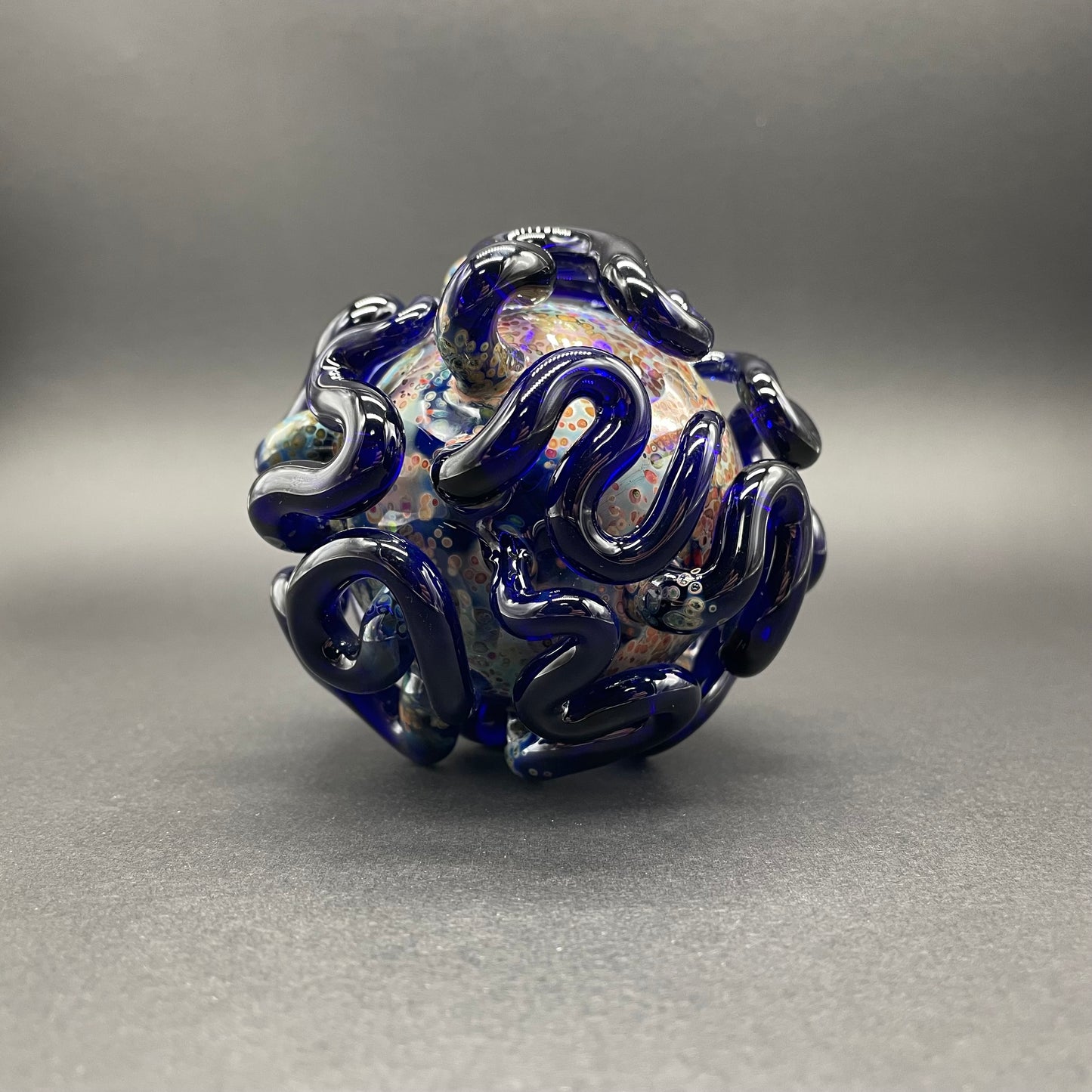 Worm Globe ornament