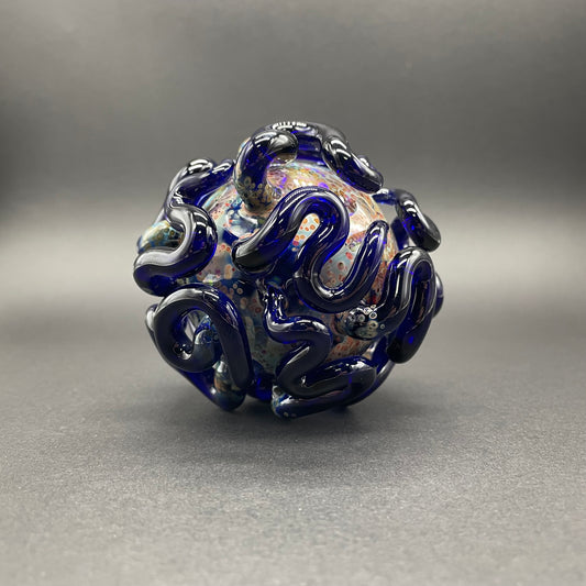 Worm Globe ornament