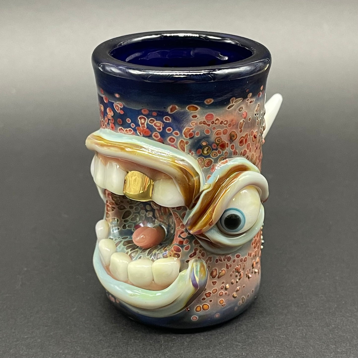 Screaming shot glass