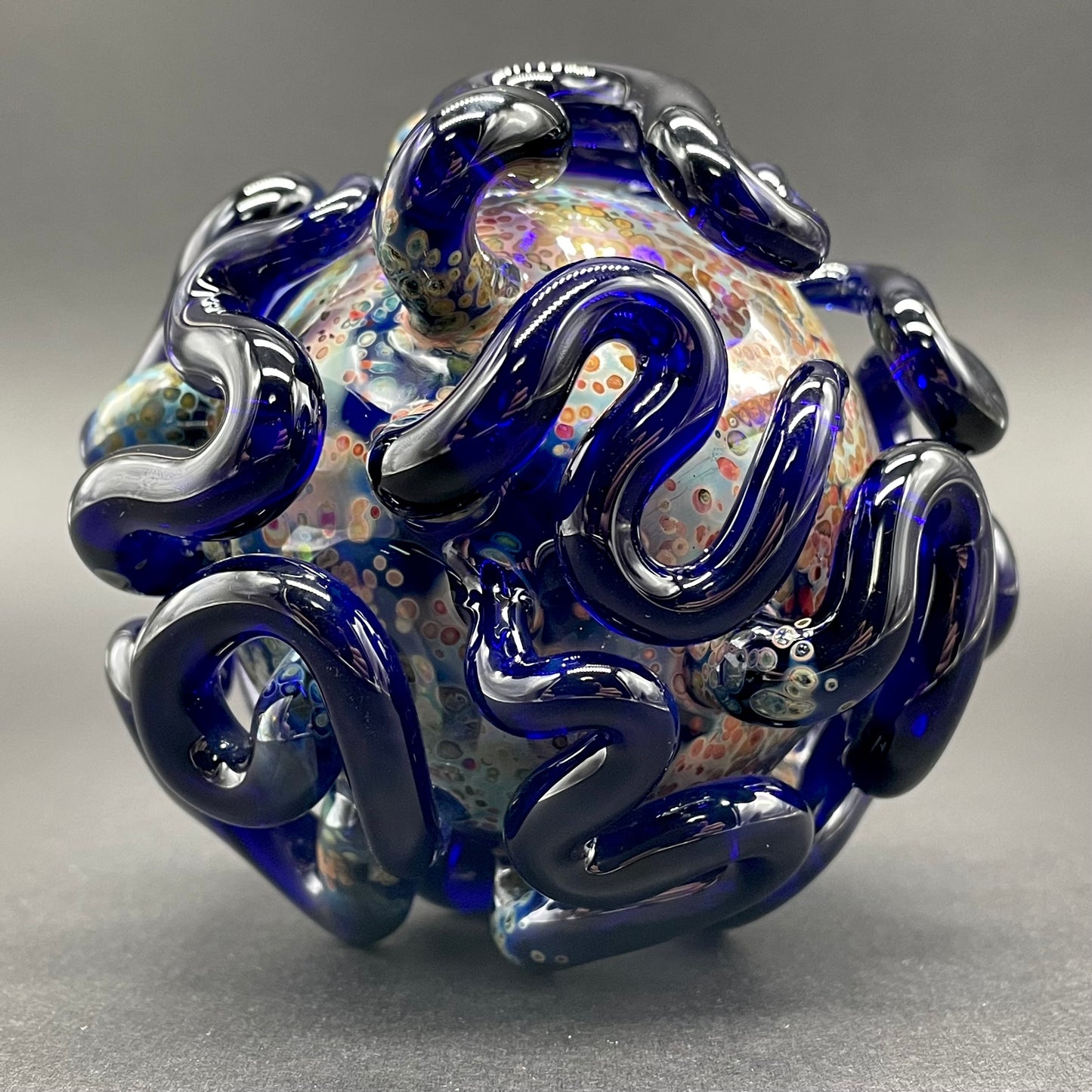 Worm Globe ornament