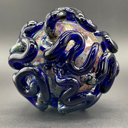 Worm Globe ornament
