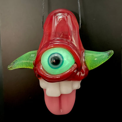 Licky McOneEye glass pendant