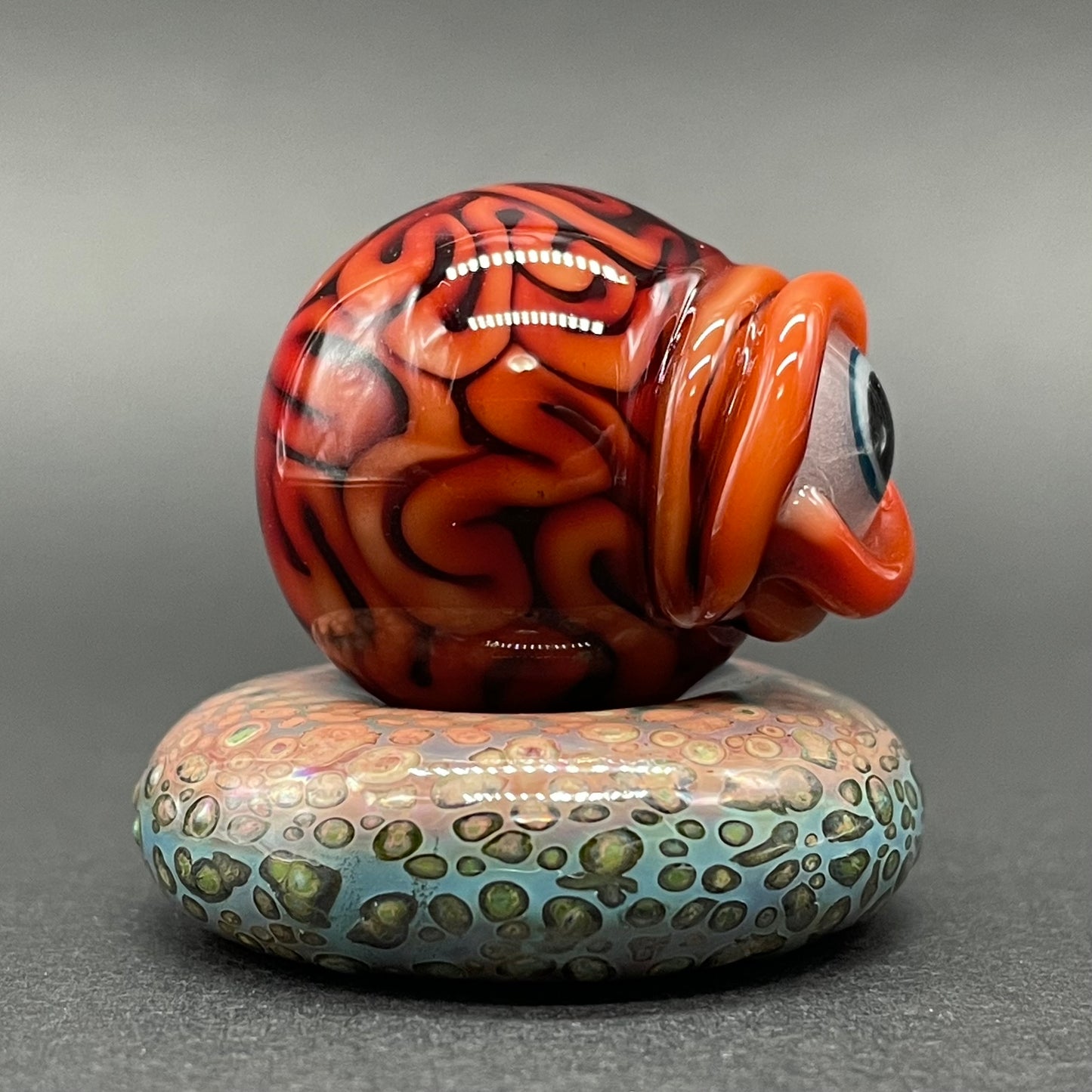 Brain marble and stand