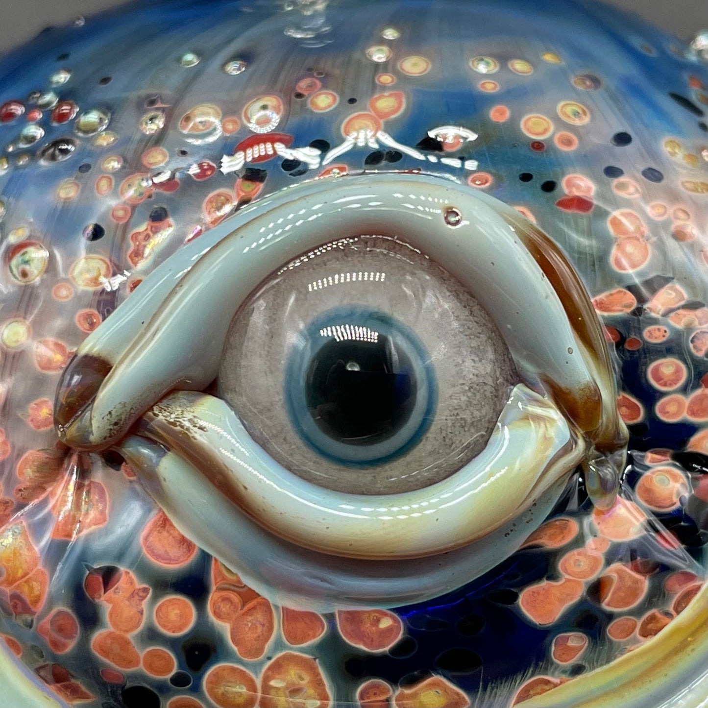 Smiling cyclops ornament