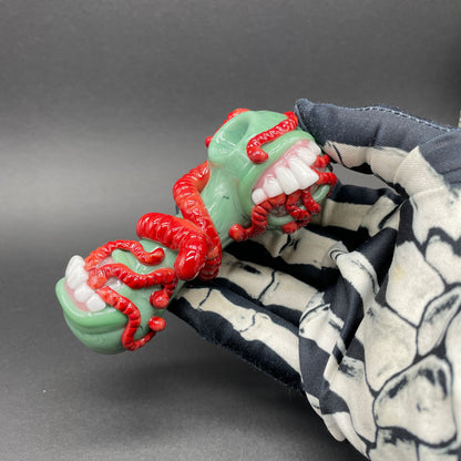 Worm food spoon