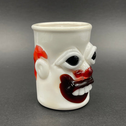Nightmare fuel Evil clown shot glass