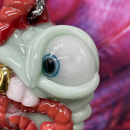 Worm eater pendant