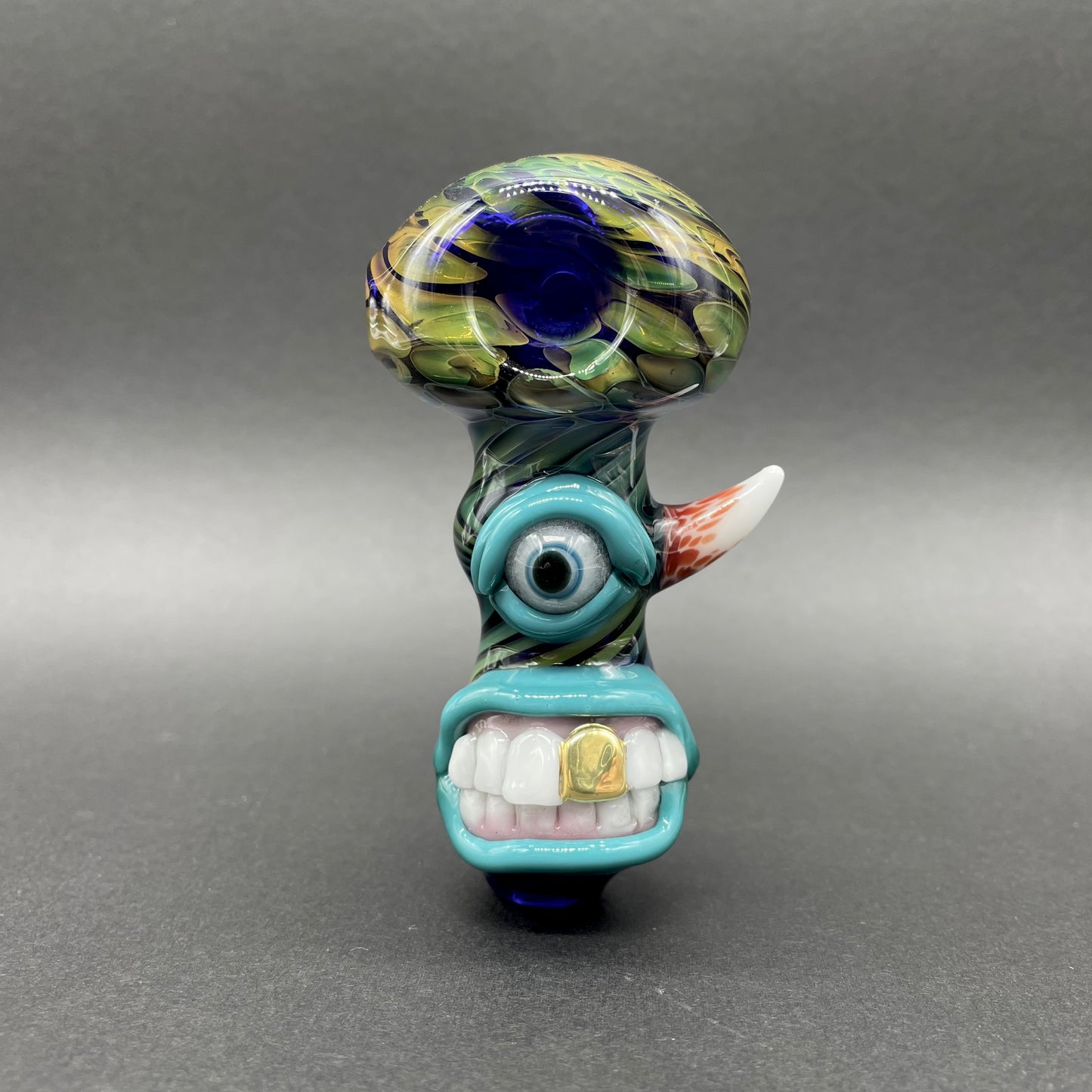 Gold Fumed Cyclops Spoon