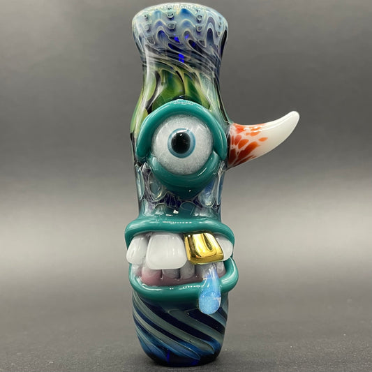 Gold fumed cyclops Chillum