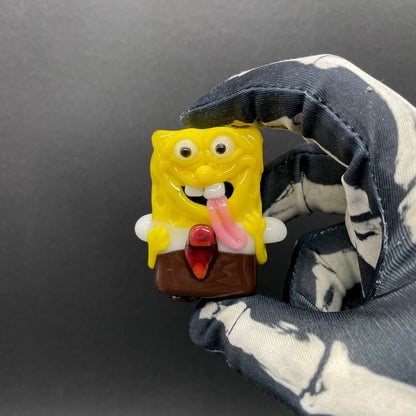 Sponge bob square pants glass pendant