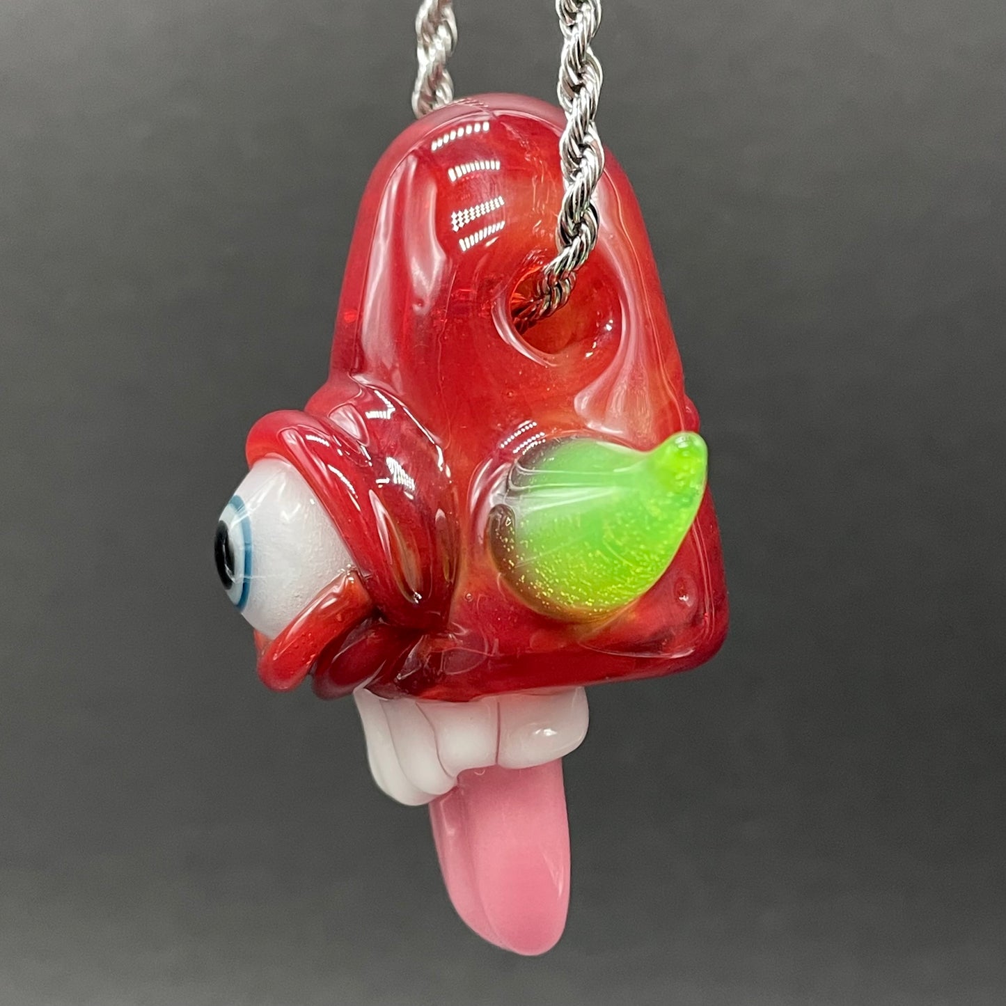 Licky McOneEye glass pendant