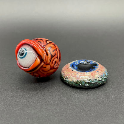 Brain marble and stand