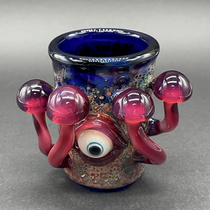 Phoenix mushroom shot glass