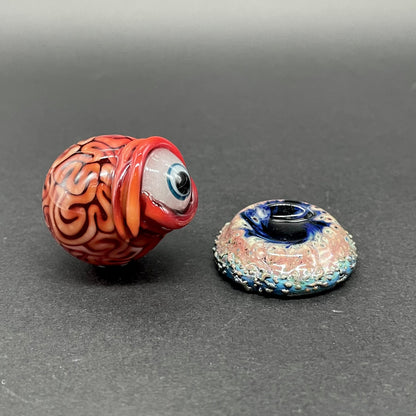 Brain marble and stand