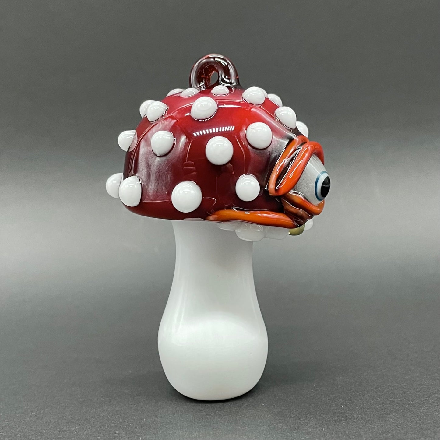 Cyclops mushroom ornament
