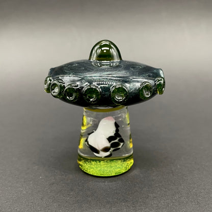 Alien abduction pendant (cow)