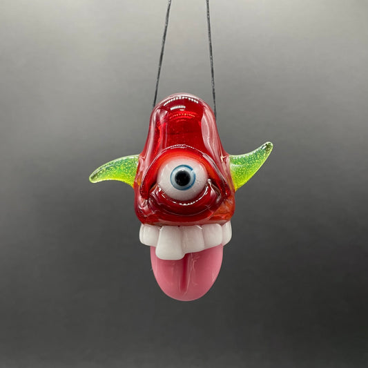 Licky McOneEye glass pendant