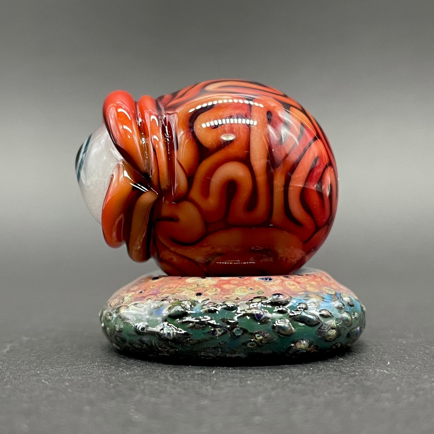 Brain marble and stand