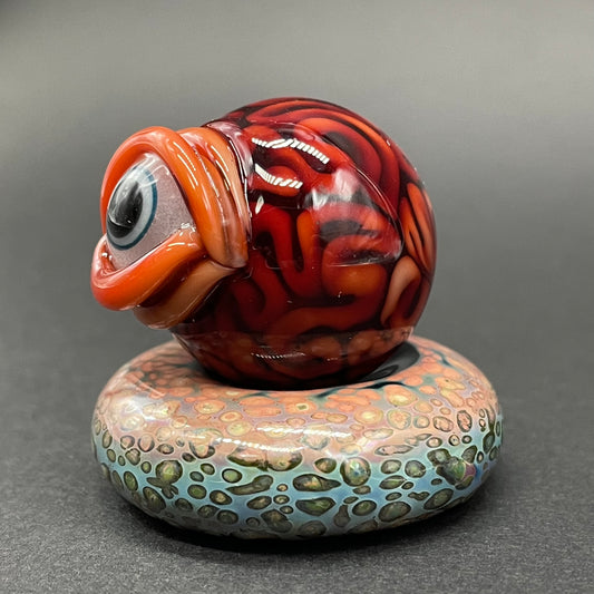 Brain marble and stand