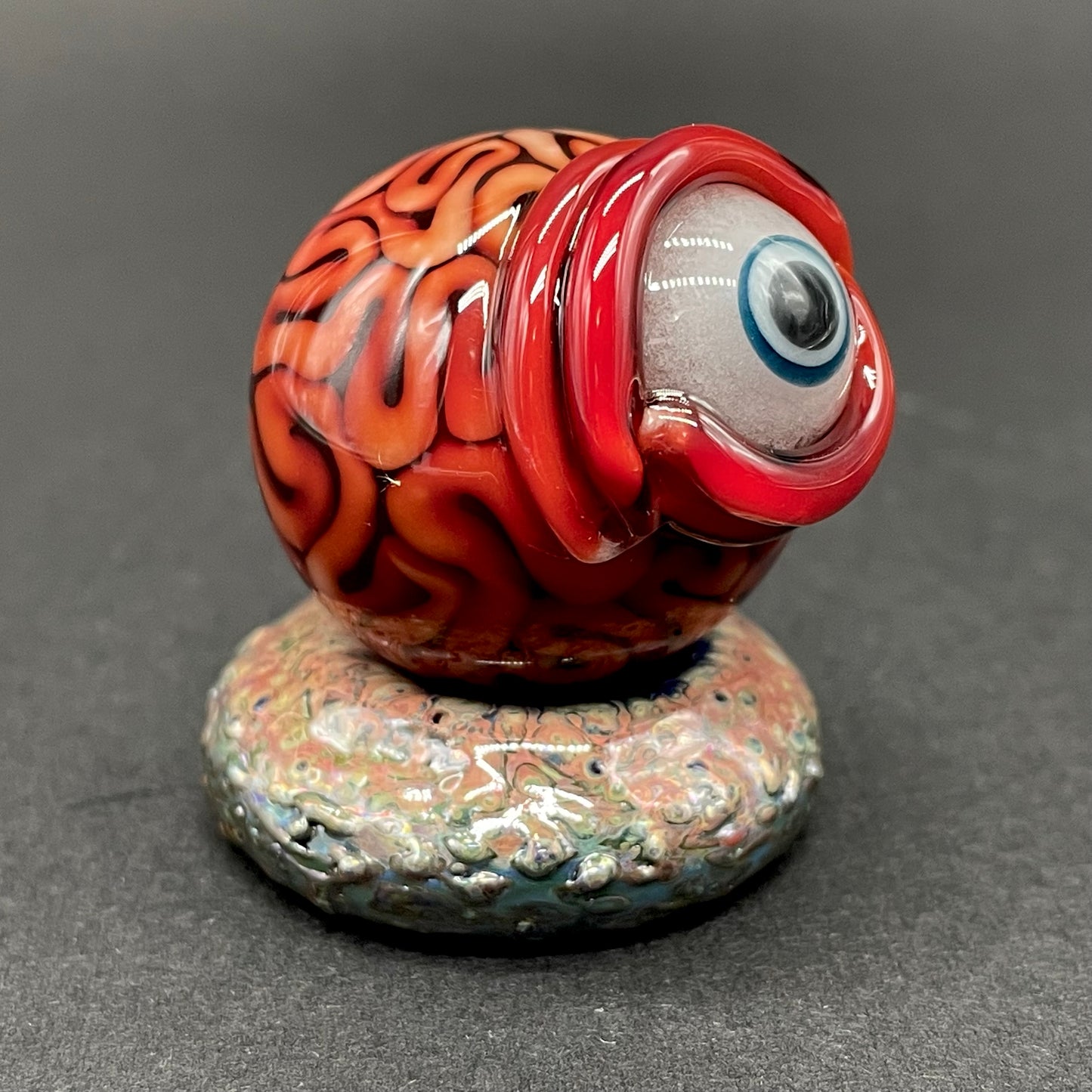 Brain marble and stand