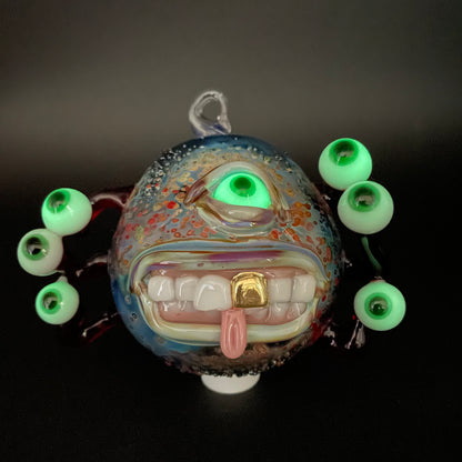 Eye stalk monster ornament