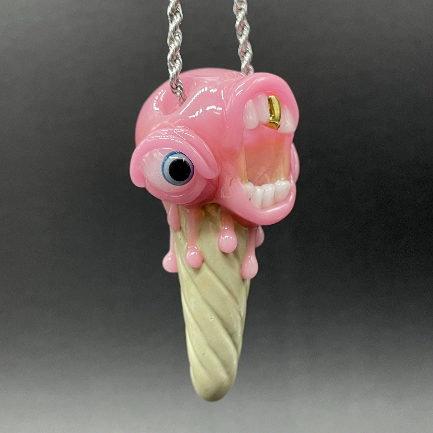 Ice scream cone pendant