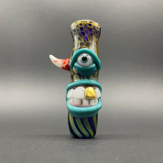 Gold fumed cyclops Chillum