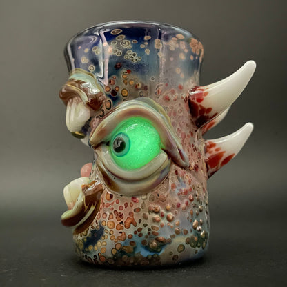 Screaming shot glass