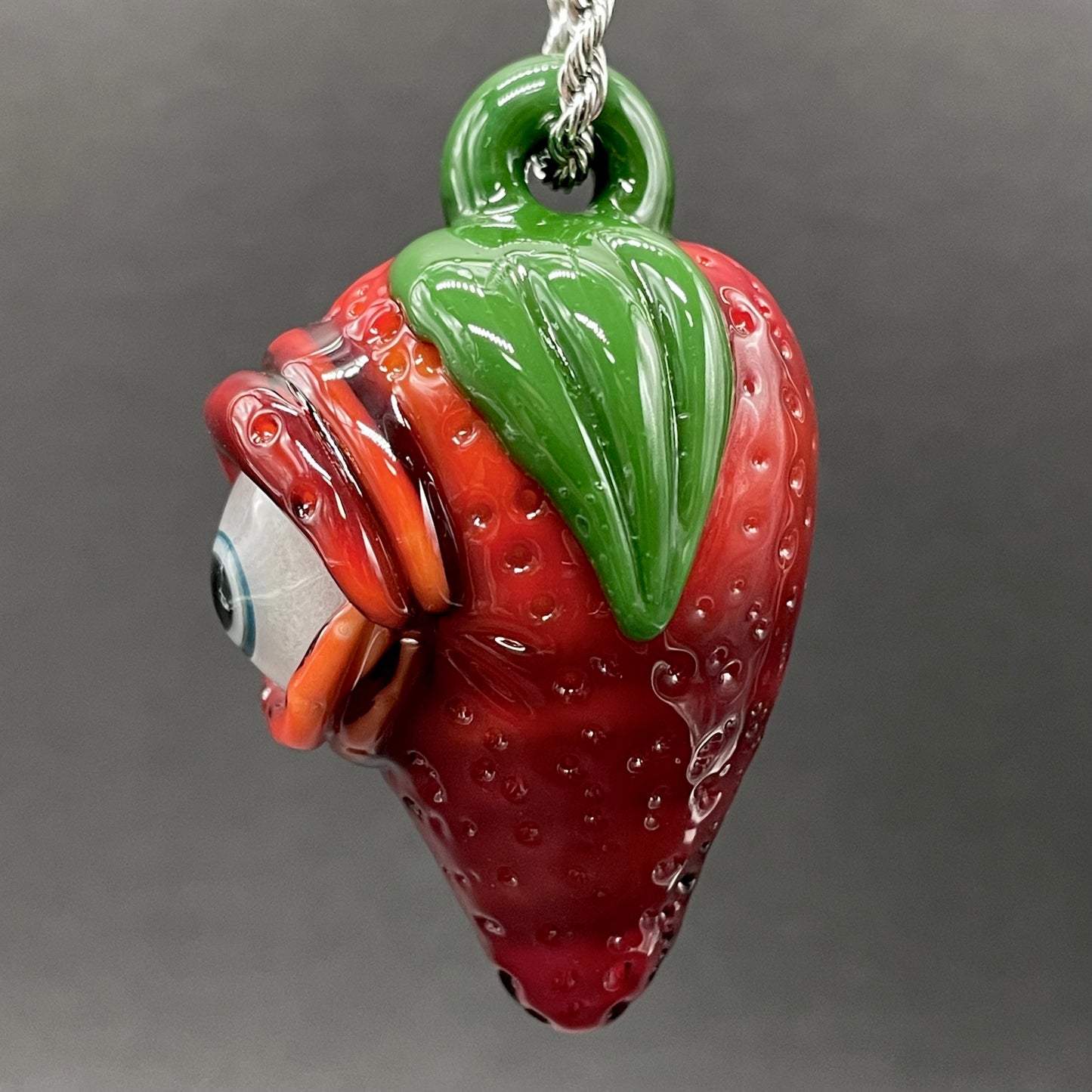 Cyclops strawberry pendant