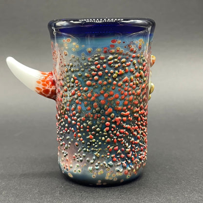 Smiley face shot glass