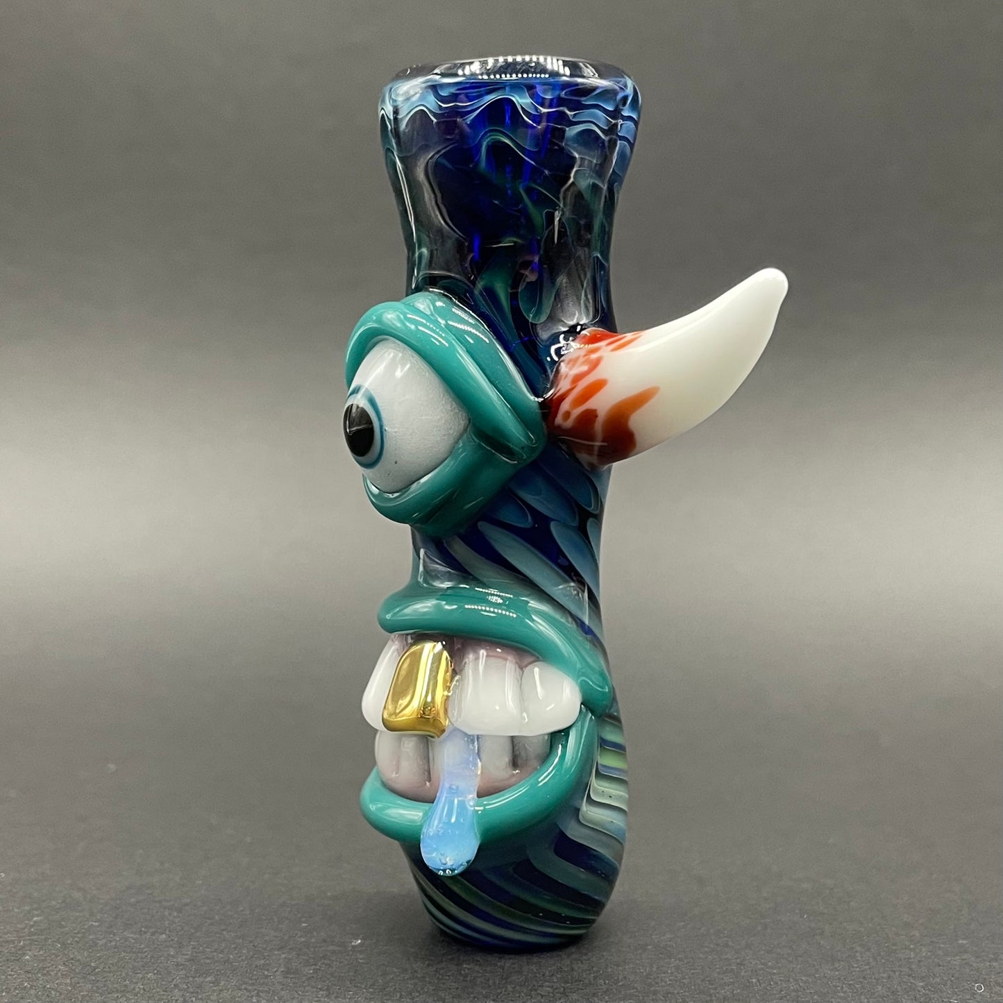 Gold fumed cyclops Chillum