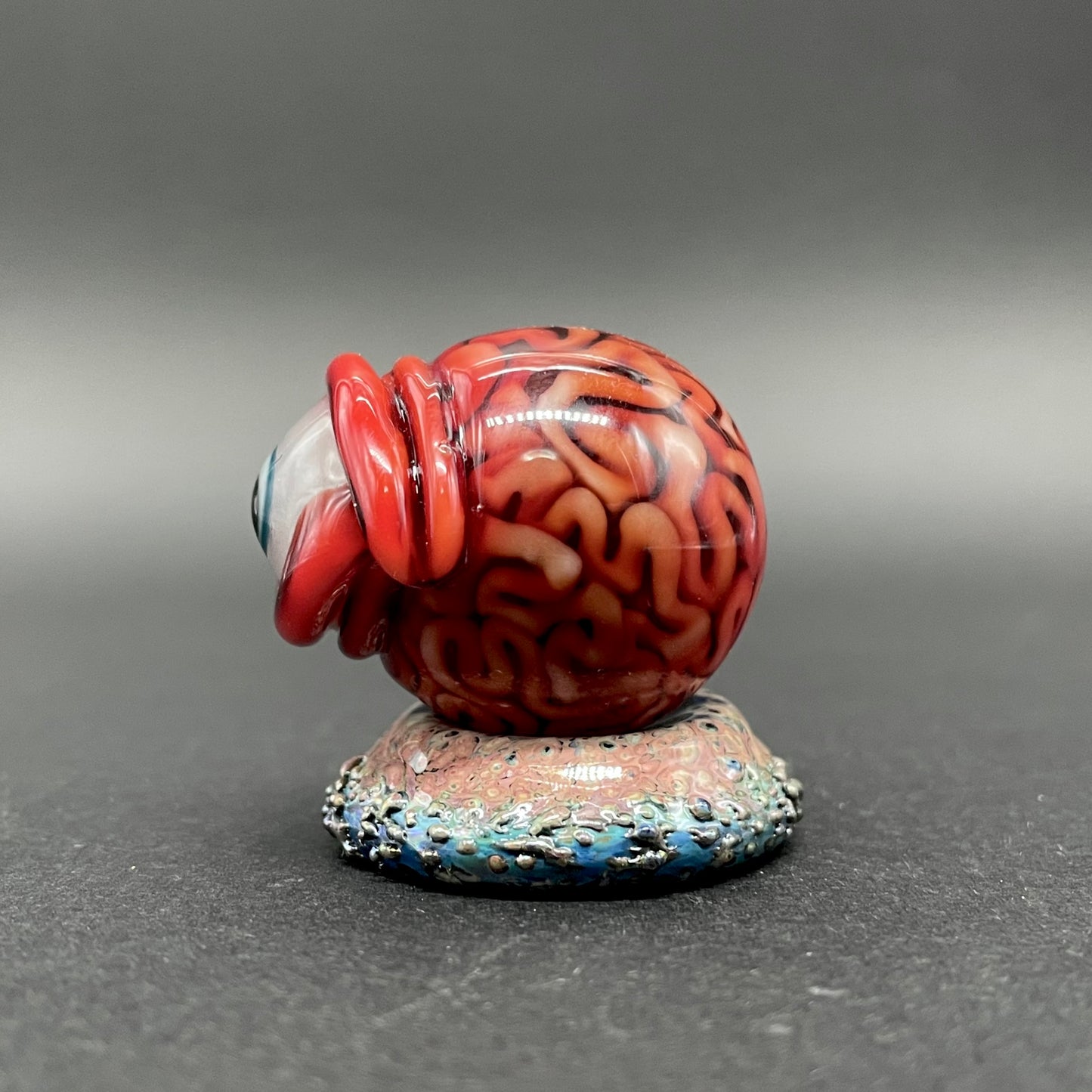 Brain marble and stand