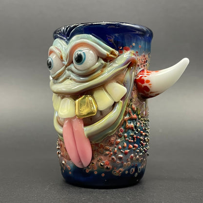 Irate pirate shot glass