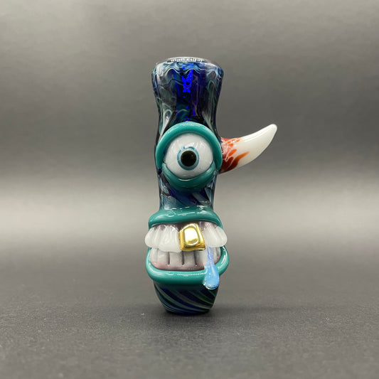 Gold fumed cyclops Chillum