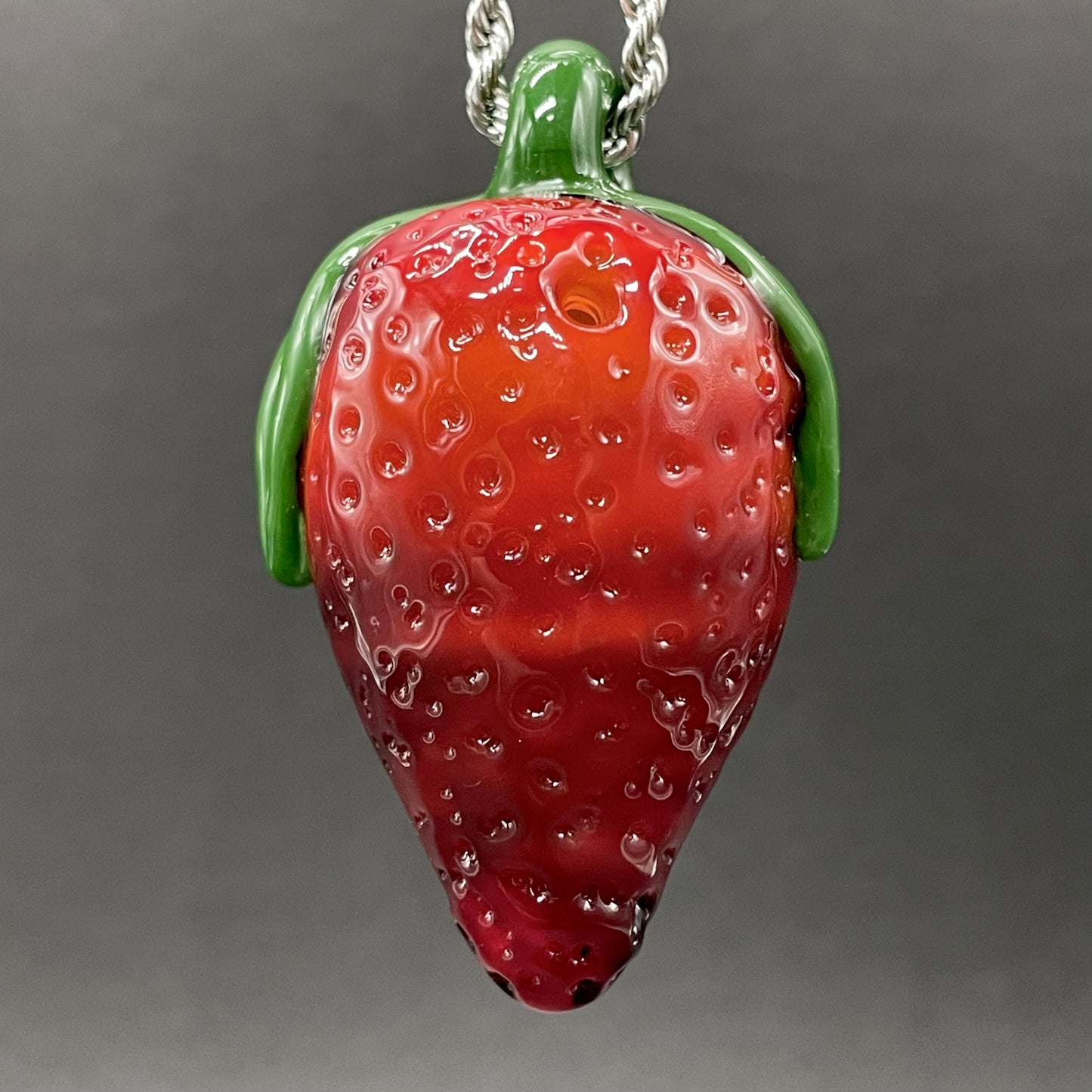 Cyclops strawberry pendant
