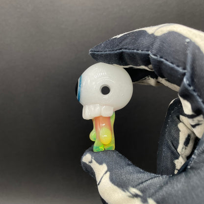 Glow in the dark eye pendant