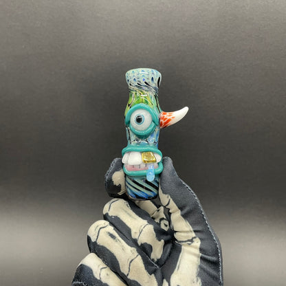 Gold fumed cyclops Chillum